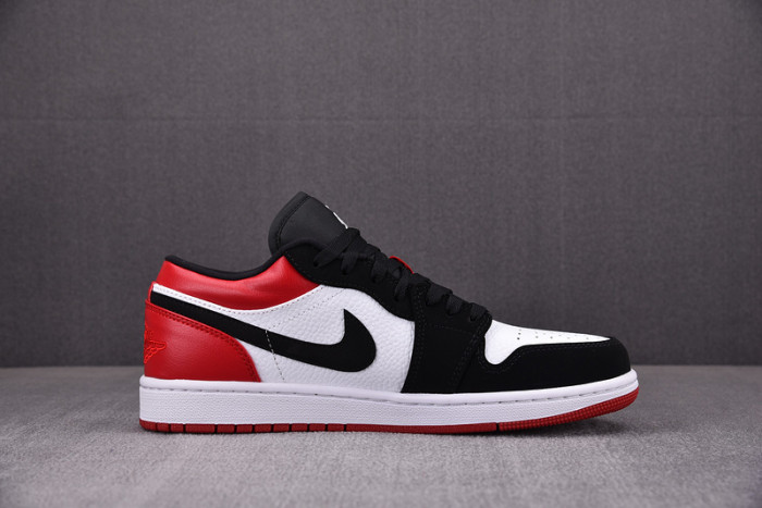 AIR JORDAN 1 LOW BLACK TOE 553558-116
