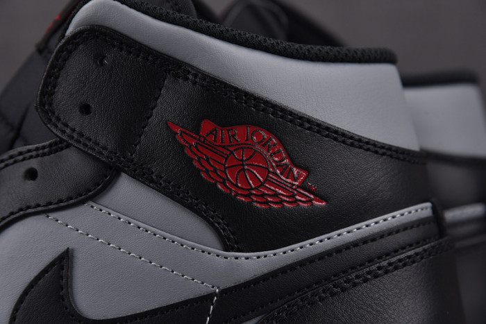 Air Jordan 1 Mid Shadow Red 554724-096