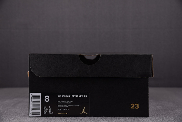 Air Jordan 1 Retro Low Bred 705329-001