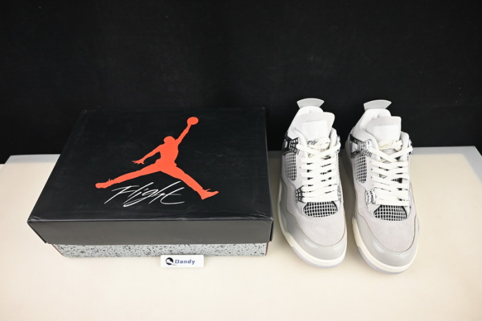 Air Jordan 4 WMNS “Light Iron Ore” “Frozen Moments” AQ9129-001