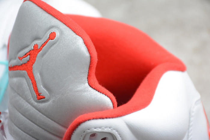 JORDAN 5 RETRO FIRE RED SILVER TONGUE (2020) - DA1911-102
