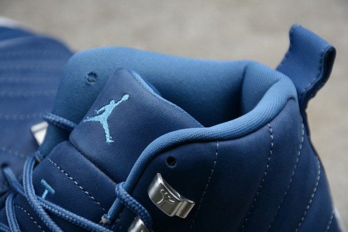 air JORDAN 12 RETRO STONE BLUE - 130690-404