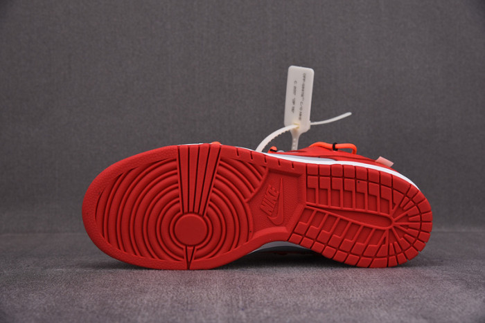 NIKE DUNK LOW OFW UNIVERSITY RED CT0856-600