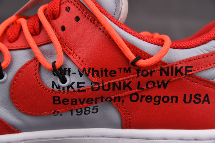 NIKE DUNK LOW OFW UNIVERSITY RED CT0856-600
