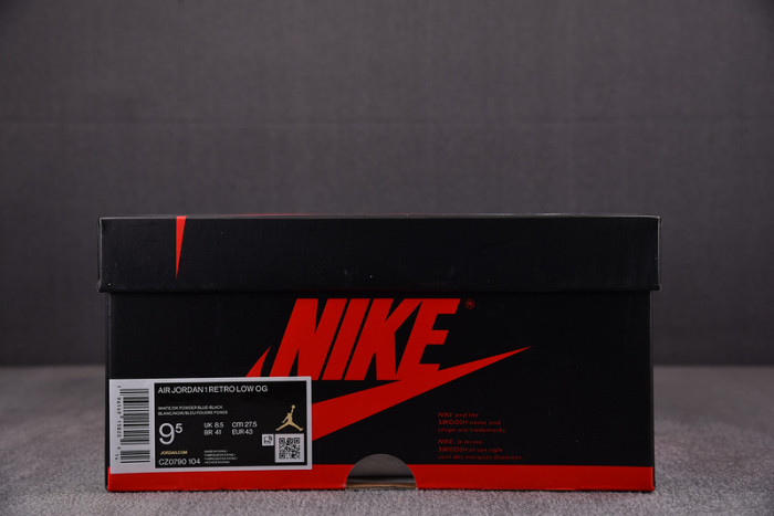 Air Jordan 1 Retro Low OG “UNC” CZ0790-104