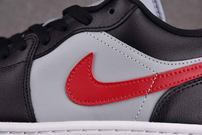 Air Jordan 1 Low Wolf Grey Gym Red (Women