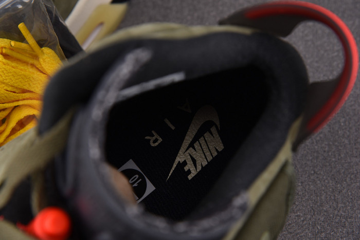 TRAVIS SCOTT AIR JORDAN 6 MEDIUM OLIVE - CN1084-200