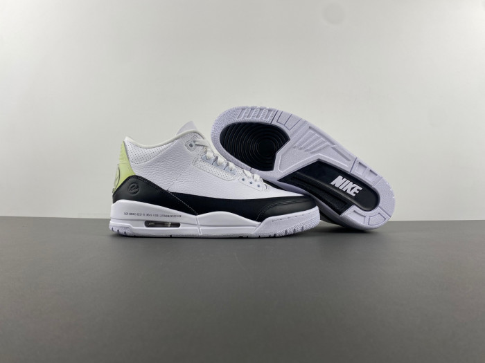FRAGMENT AIR JORDAN 3 WHITE BLACK DA3595-100