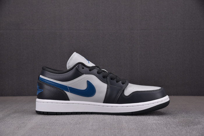 Air Jordan 1 Low Anthracite Industrial Blue (Women