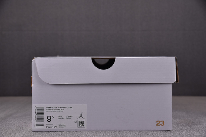 Air Jordan 1 Low Anthracite Industrial Blue (Women