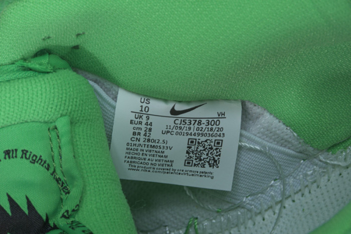 NIKE SB DUNK LOW GRATEFUL DEAD BEARS GREEN - CJ5378-300