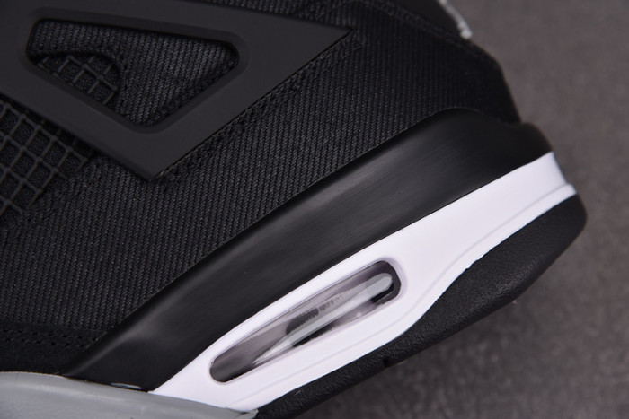 Air Jordan 4 Black Canvas DH7138-006