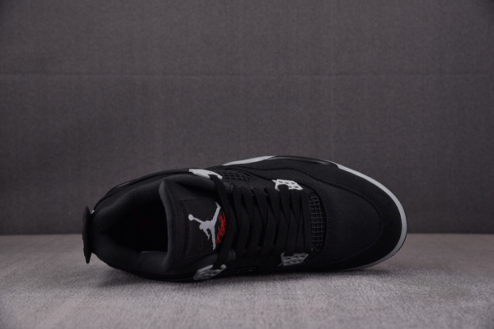 Air Jordan 4 Black Canvas DH7138-006