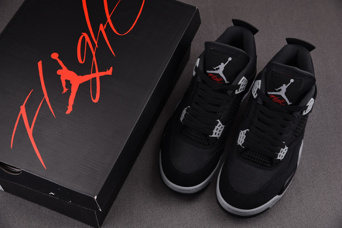 Air Jordan 4 Black Canvas DH7138-006