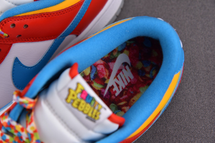 LeBron James x Nike Dunk Low Fruity Pebbles DH8009-600