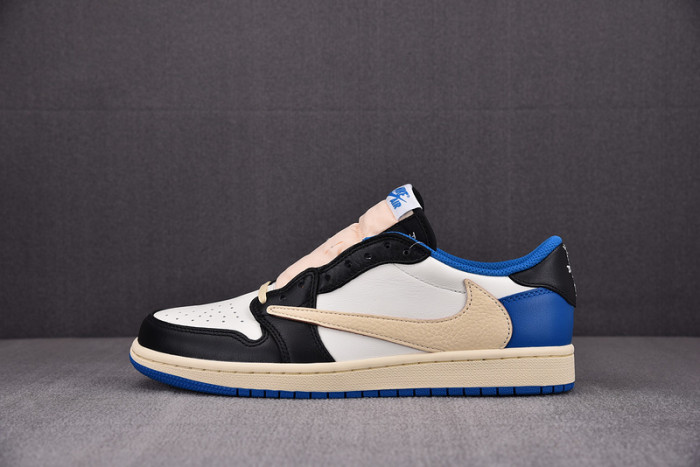 TRAVIS SCOTT X FRAGMENT X AIR JORDAN 1 LOW OG DM7866-140