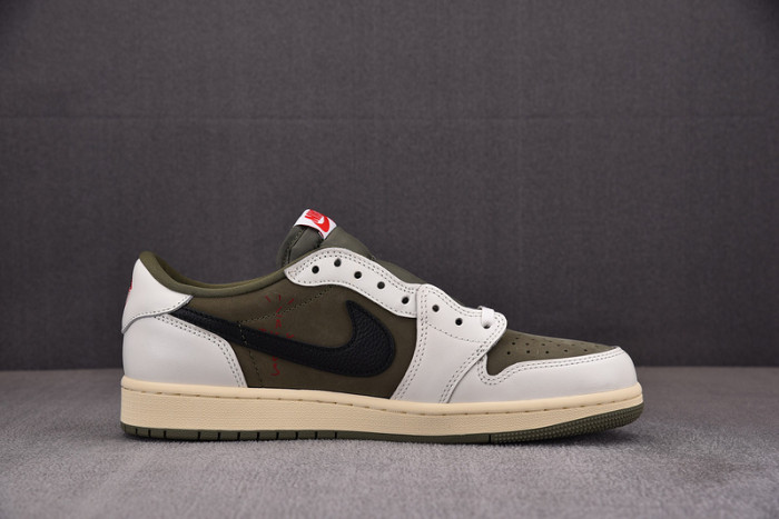 Travis Scott x Air Jordan 1 Low OG “Medium Olive” DM7866-200