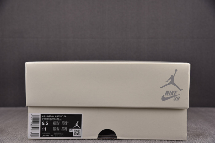 Air Jordan 4 Retro SB Varsity Red DR5415-106