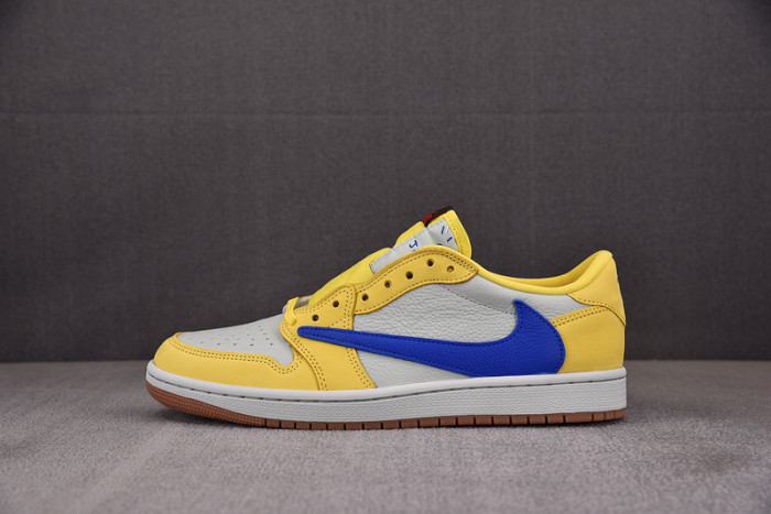 Air Jordan 1 Low OG SP Travis Scott Canary (Women''s) DZ4137-700