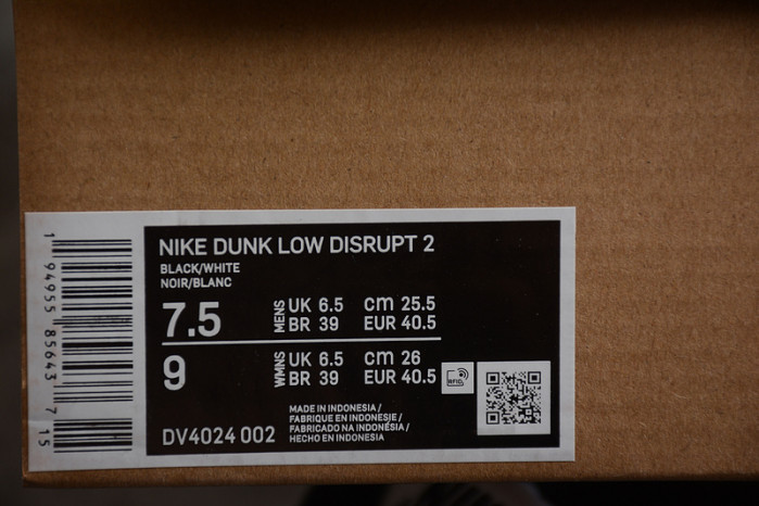 NIKE DUNK LOW DISRUPT 2 DV4024-002