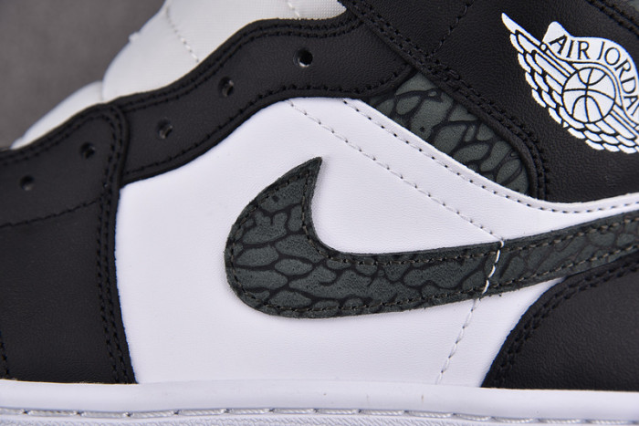 Air Jordan 1 Mid “Panda Elephant”FB9911-001