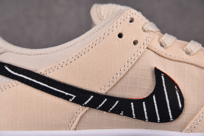 Albino & Preto x NK Dunk SB Low "Pearl White" FD2627-200