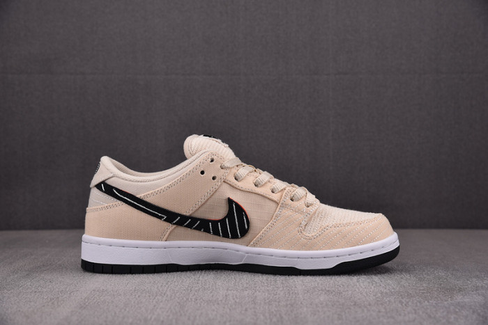 Albino & Preto x NK Dunk SB Low "Pearl White" FD2627-200