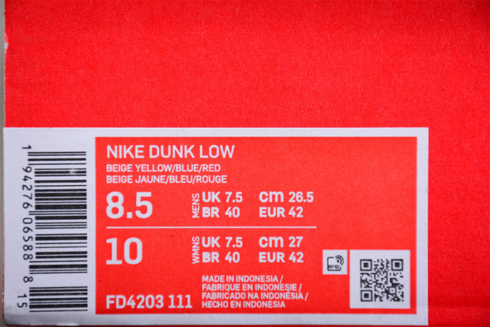 Nike Dunk Low "Year of the Rabbit" FD4203-111