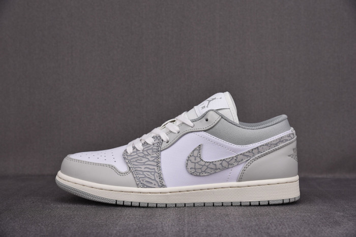 Air Jordan 1 Low PRM Smoke Grey Elephant DH4269-100