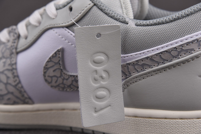 Air Jordan 1 Low PRM Smoke Grey Elephant DH4269-100