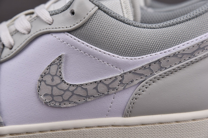 Air Jordan 1 Low PRM Smoke Grey Elephant DH4269-100