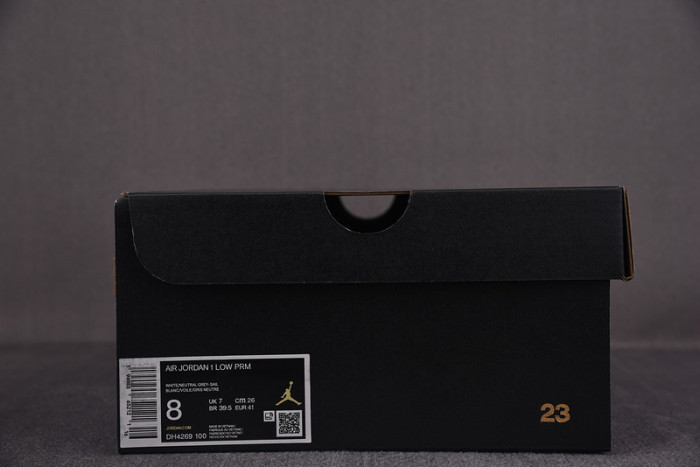 Air Jordan 1 Low PRM Smoke Grey Elephant DH4269-100