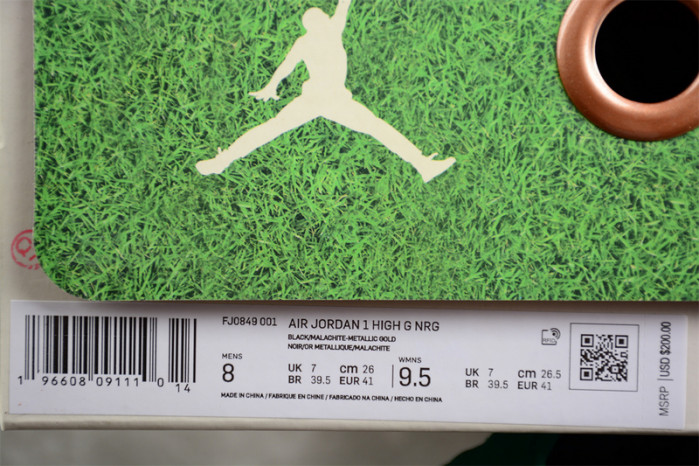 Eastside Golf x Air Jordan 1 High Golf "1961" FJ0849-001