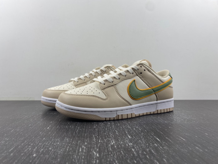 Nike Dunk Low Pale Ivory Oil Green (Women''s)  FQ6869-131