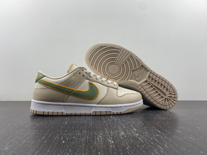 Nike Dunk Low Pale Ivory Oil Green (Women