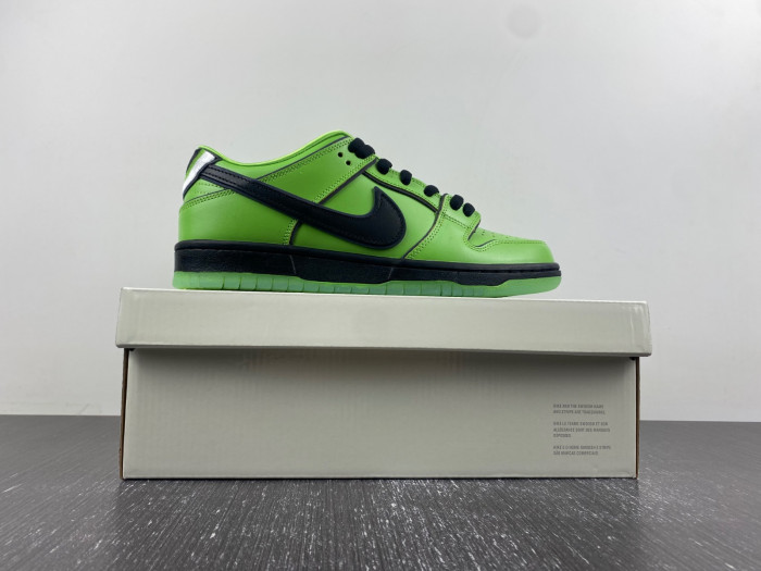 The Powerpuff Girls x Nike SB Dunk Low “Buttercup”FZ8319-300