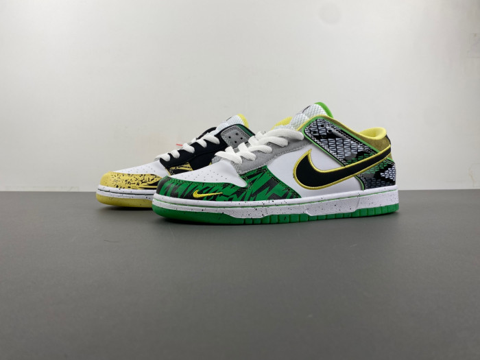 Nike Dunk Low What the Duck Away University of Oregon PE  HV1454-100