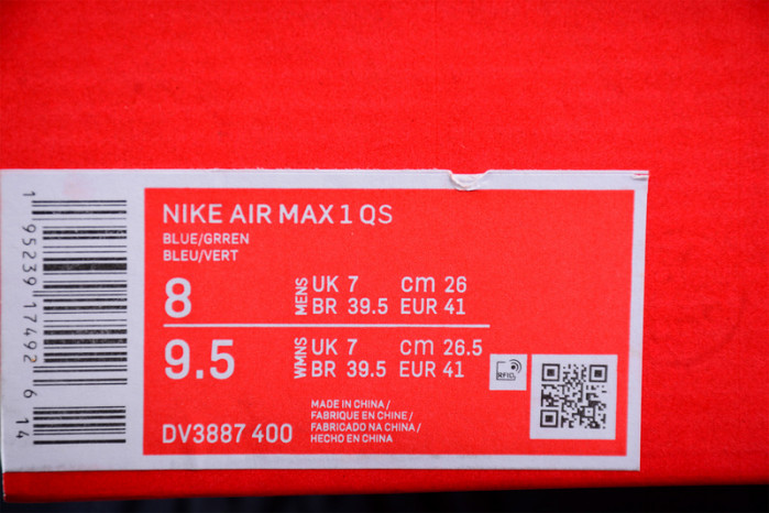 Nk Air Max 1 QS DV3887-400