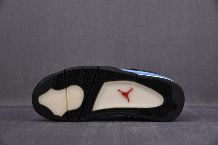 TRAVIS SCOTT X AIR JORDAN 4 “HOUSTON OILERS” UNIVERSITY BLUE 308497-406