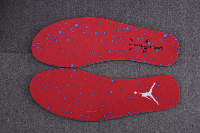 TRAVIS SCOTT X AIR JORDAN 4 “HOUSTON OILERS” UNIVERSITY BLUE 308497-406