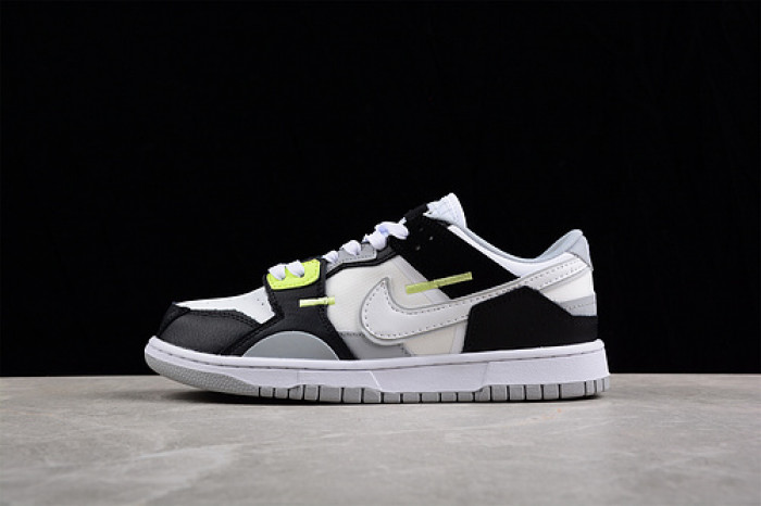 Nike Dunk Low Scrap Wolf Grey Light Lemon Twist DC9723-001