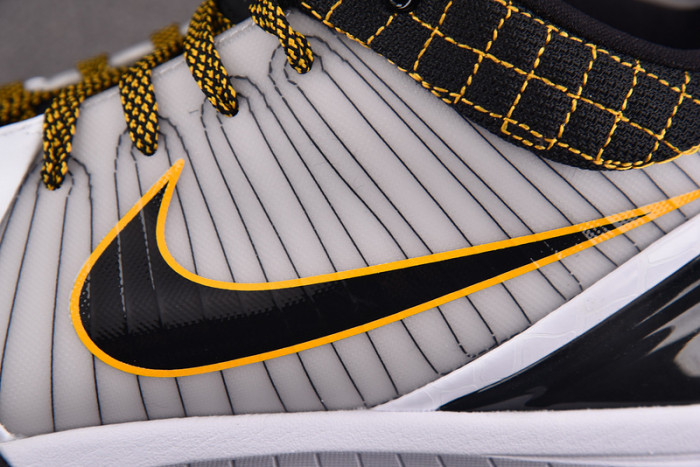 Nike Kobe 4 Protro White Black Del Sol  AV6339-101
